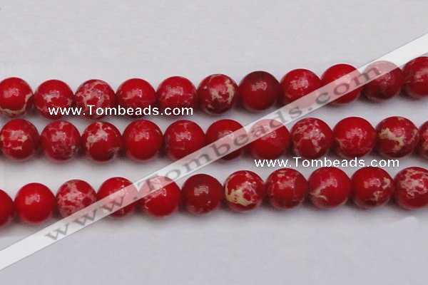 CDE2031 15.5 inches 22mm round dyed sea sediment jasper beads