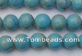 CDE2057 15.5 inches 8mm round dyed sea sediment jasper beads