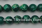 CDE2079 15.5 inches 8mm round dyed sea sediment jasper beads