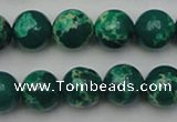 CDE2080 15.5 inches 10mm round dyed sea sediment jasper beads