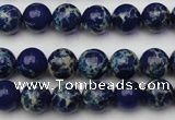 CDE2090 15.5 inches 8mm round dyed sea sediment jasper beads