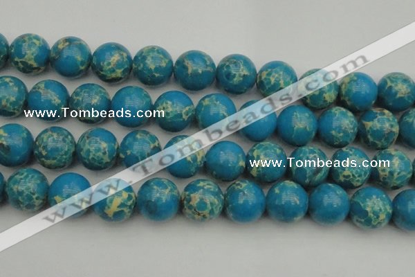 CDE2240 15.5 inches 22mm round dyed sea sediment jasper beads