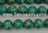 CDE2243 15.5 inches 6mm round dyed sea sediment jasper beads