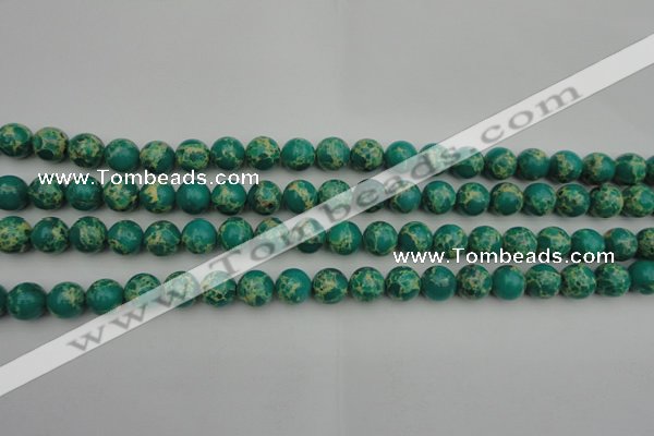 CDE2243 15.5 inches 6mm round dyed sea sediment jasper beads