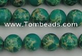 CDE2244 15.5 inches 8mm round dyed sea sediment jasper beads