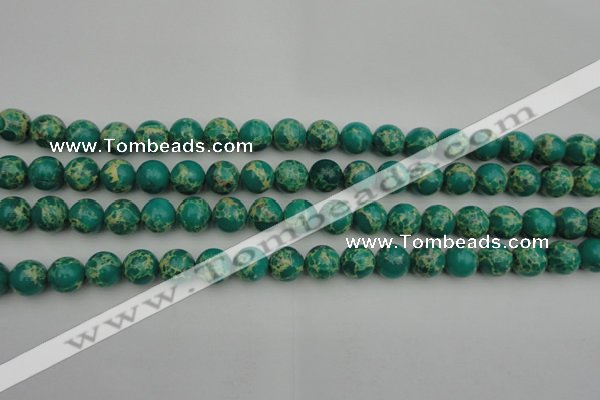 CDE2244 15.5 inches 8mm round dyed sea sediment jasper beads