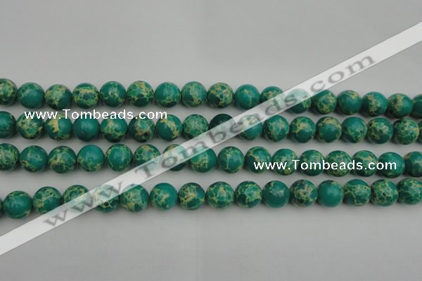 CDE2245 15.5 inches 10mm round dyed sea sediment jasper beads