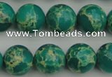 CDE2246 15.5 inches 12mm round dyed sea sediment jasper beads