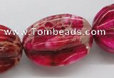 CDE23 15.5 inches 15*20mm star fruit shaped dyed sea sediment jasper beads