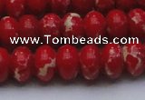 CDE2622 15.5 inches 15*20mm rondelle dyed sea sediment jasper beads