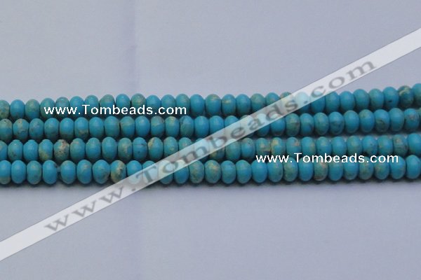 CDE2644 15.5 inches 12*16mm rondelle dyed sea sediment jasper beads