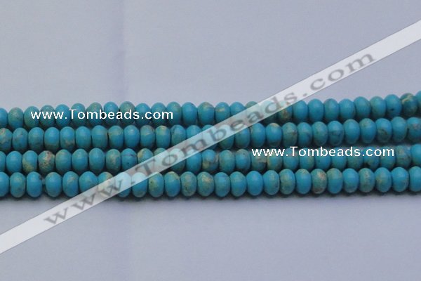 CDE2645 15.5 inches 13*18mm rondelle dyed sea sediment jasper beads