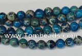 CDE265 15.5 inches 6mm round dyed sea sediment jasper beads