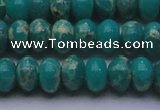 CDE2669 15.5 inches 13*18mm rondelle dyed sea sediment jasper beads