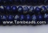 CDE2682 15.5 inches 8*12mm rondelle dyed sea sediment jasper beads