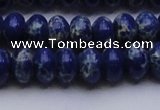 CDE2684 15.5 inches 12*16mm rondelle dyed sea sediment jasper beads