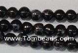 CDE681 15.5 inches 4mm round dyed sea sediment jasper beads