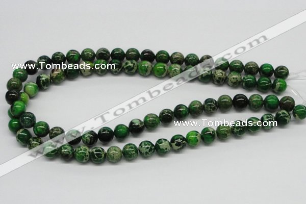 CDE69 15.5 inches 10mm round dyed sea sediment jasper beads