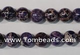 CDE696 15.5 inches 10mm round dyed sea sediment jasper beads