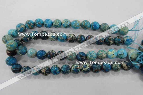 CDE807 15.5 inches 15mm round dyed sea sediment jasper beads wholesale