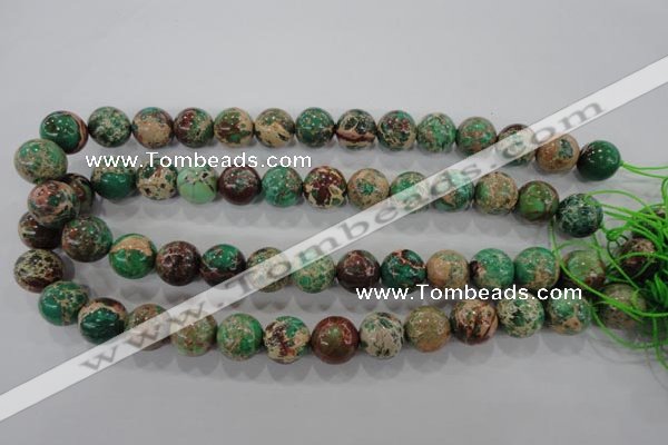 CDE853 15.5 inches 10mm round dyed sea sediment jasper beads wholesale