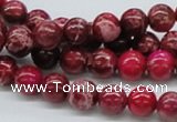 CDI03 16 inches 8mm round dyed imperial jasper beads wholesale