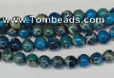 CDI265 15.5 inches 6mm round dyed imperial jasper beads