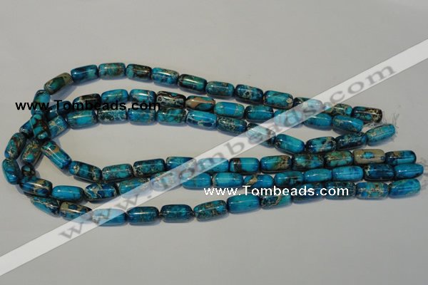 CDI285 15.5 inches 8*16mm column dyed imperial jasper beads