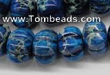 CDI295 15.5 inches 13*18mm pumpkin dyed imperial jasper beads