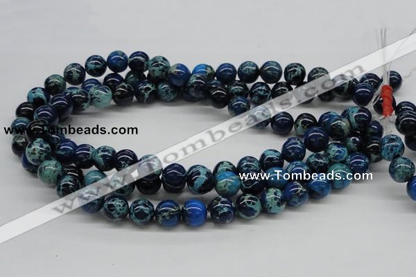 CDI45 16 inches 12mm round dyed imperial jasper beads wholesale