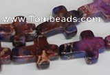 CDI450 15.5 inches 15*20mm cross dyed imperial jasper beads