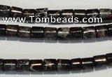 CDI670 15.5 inches 6*6mm tube dyed imperial jasper beads