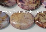 CDI712 15.5 inches 22*30mm oval dyed imperial jasper beads