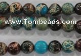 CDI802 15.5 inches 8mm round dyed imperial jasper beads wholesale