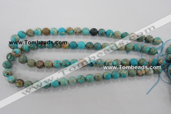 CDI803 15.5 inches 10mm round dyed imperial jasper beads wholesale