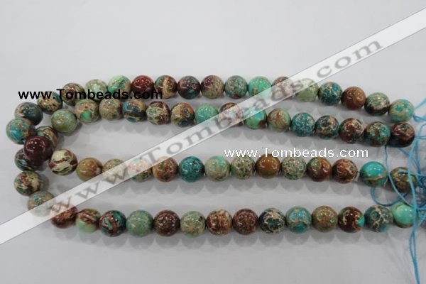 CDI805 15.5 inches 12mm round dyed imperial jasper beads wholesale