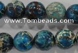 CDI807 15.5 inches 15mm round dyed imperial jasper beads wholesale