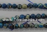 CDI811 15.5 inches 6mm round dyed imperial jasper beads wholesale