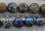 CDI815 15.5 inches 12mm round dyed imperial jasper beads wholesale