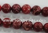 CDI823 15.5 inches 10mm round dyed imperial jasper beads wholesale