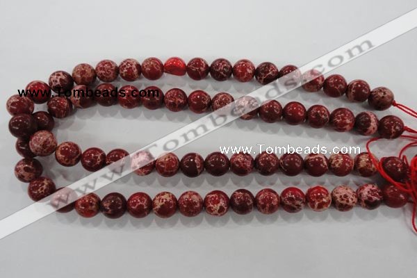 CDI824 15.5 inches 12mm round dyed imperial jasper beads wholesale