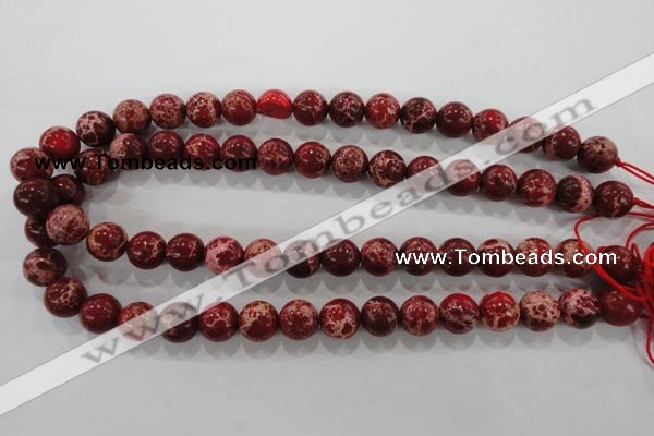 CDI825 15.5 inches 14mm round dyed imperial jasper beads wholesale