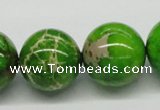 CDI85 16 inches 20mm round dyed imperial jasper beads wholesale