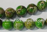 CDI922 15.5 inches 12mm round dyed imperial jasper beads