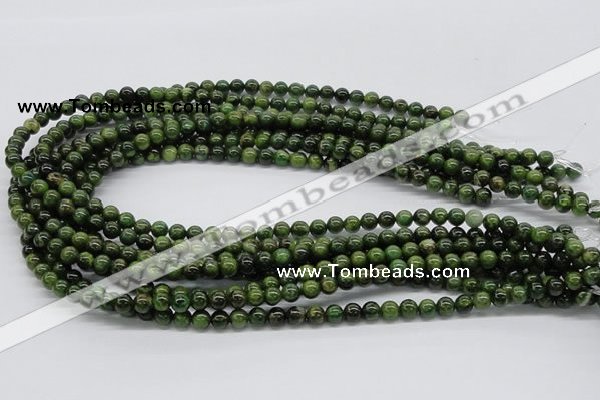 CDJ01 15.5 inches 6mm round Canadian jade beads wholesale