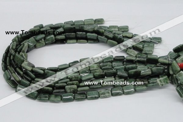 CDJ05 15.5 inches 10*14mm rectangle Canadian jade beads wholesale