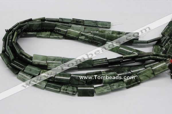 CDJ06 15.5 inches 13*18mm rectangle Canadian jade beads wholesale