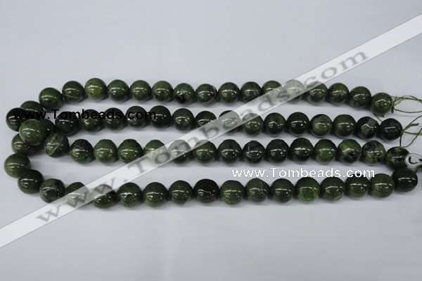 CDJ101 15.5 inches 12mm round Canadian jade beads wholesale