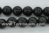 CDJ140 15.5 inches 8mm round Canadian jade beads wholesale