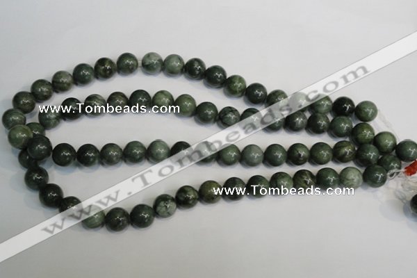 CDJ15 15.5 inches 12mm round Canadian jade beads wholesale